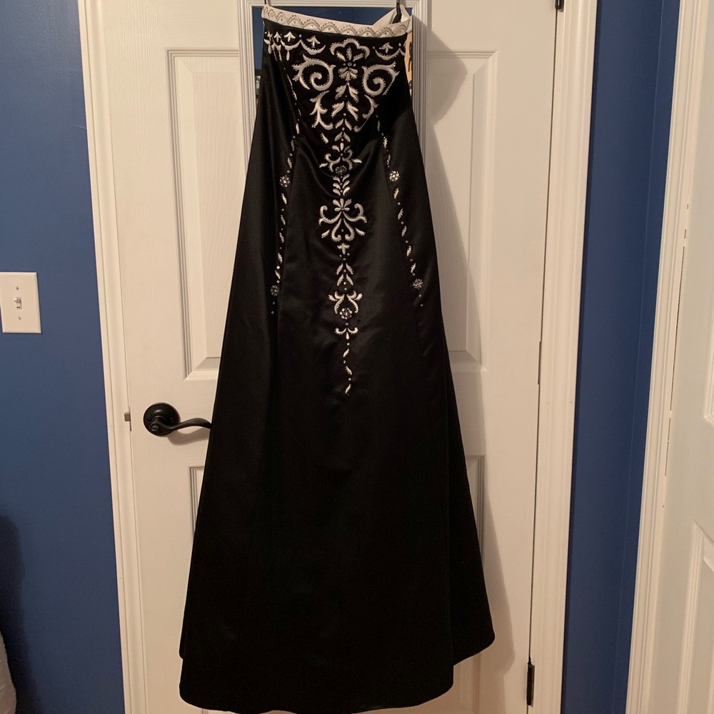 Black & White Prom Dress